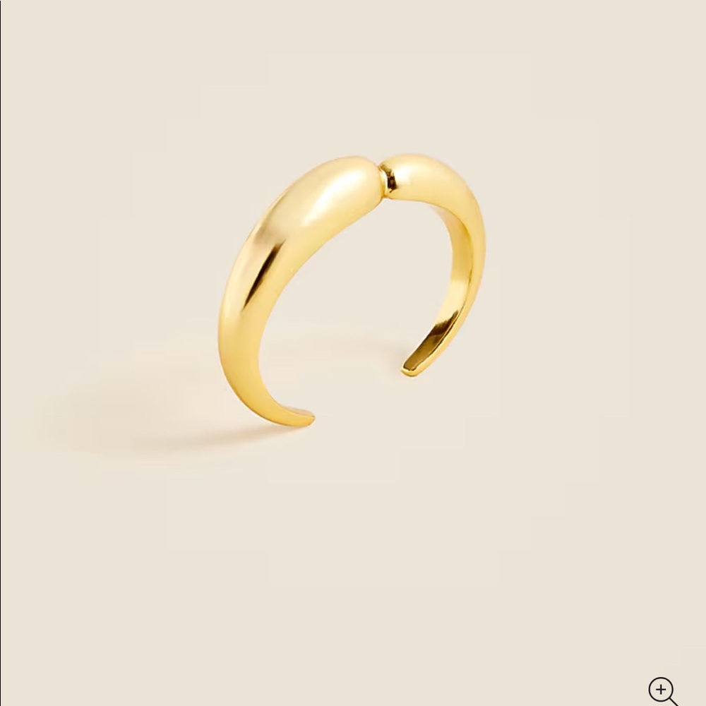 J. Crew X KHIRY Medium Two-Talon Cuff Bracelet